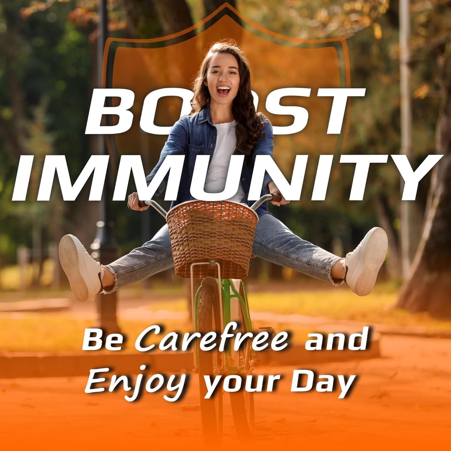 TREE BORN Vitamin C - Amla Extract + Zinc for Immunity | Helps to Boost Collagen for Healthy Skin, Hair &amp; Nails | Orange Flavour- Pack of 2 (40 tablets)