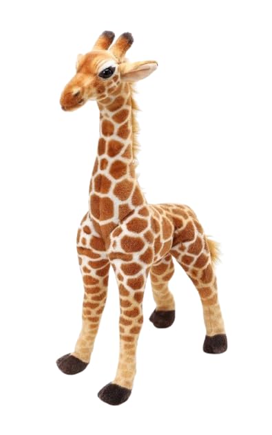 UCRAVO Giraffe Soft Stuffed Plush Animal Toy for Kids Boys & Girls | Super Soft Plush Toy | Cute Jungle Animal Teddy | Safe, Washable, Birthday Gift Toy for Unisex Babies, Toddlers & Children