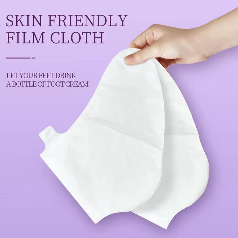 UCRAVO Purple Foot Peeling Mask for Dead Skin Removal, Exfoliating Foot Mask Peel for Cracked Heels, Callus Remover Socks, Baby Soft Feet Spa Treatment for Men & Women (1 Pair)