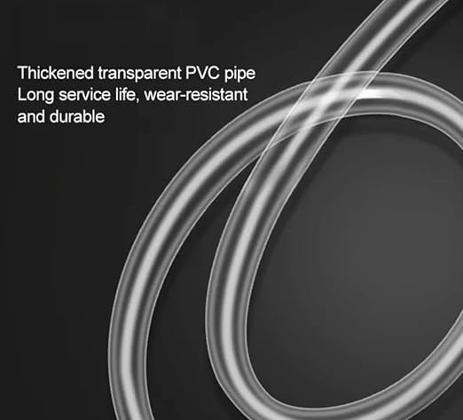 UCRAVO Multifunction Liquid Sucker Pump, Manual Fuel Transfer Pump Gasoline Siphone Hose, Portable Siphon Pump For Gasoline Diesel And Other Liquid Water