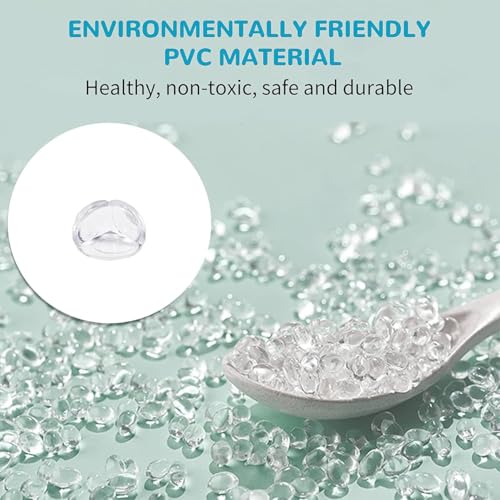 UCRAVO 8 pcs Brown Baby Safety Table Corner Protectors, Furniture Corner and Edge Safety Bumpers, Soft Rubber Foam Cushion Covers, 3M Taped Corner Guards, Baby Child Proofing Pads Rubber Corners