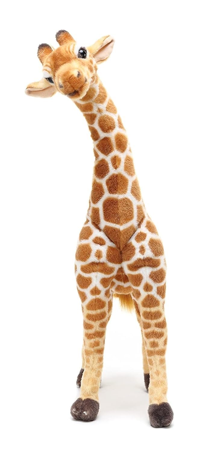 UCRAVO Giraffe Soft Stuffed Plush Animal Toy for Kids Boys & Girls | Super Soft Plush Toy | Cute Jungle Animal Teddy | Safe, Washable, Birthday Gift Toy for Unisex Babies, Toddlers & Children