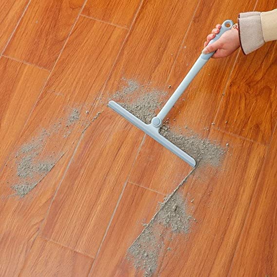 UCRAVO 360° Rotatable Cleaning Glass Wiper Window Cleaner, Silicone Squeegee for Bathroom, Windows, and Car Glass, Window Squeegee, Mirror Scraper Brush with Soft Rubber (Multicolor)