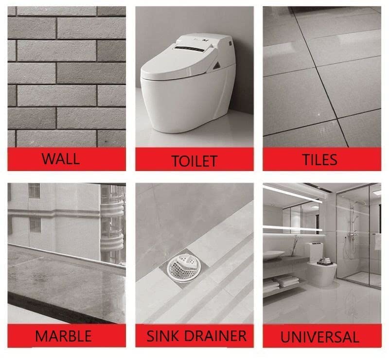 UCRAVO Wall Sealant Anti Leakage Glue Waterproof Adhesive Roof Water Leakages Stops Glue for Wall, Transparent Crack Seal Protection Outdoor Bathroom Tile Window Roof