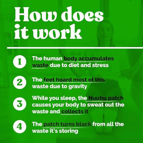 UCRAVO Foot Pads 20 Pcs Natural Detox Patches for Foot Pain & Sleep Support Herbal Foot Pads Adhesive Detox Patches for Swelling,Fatigue,Toxin Removal Stress Relief,Pain-Free Cleansing & Better Sleep