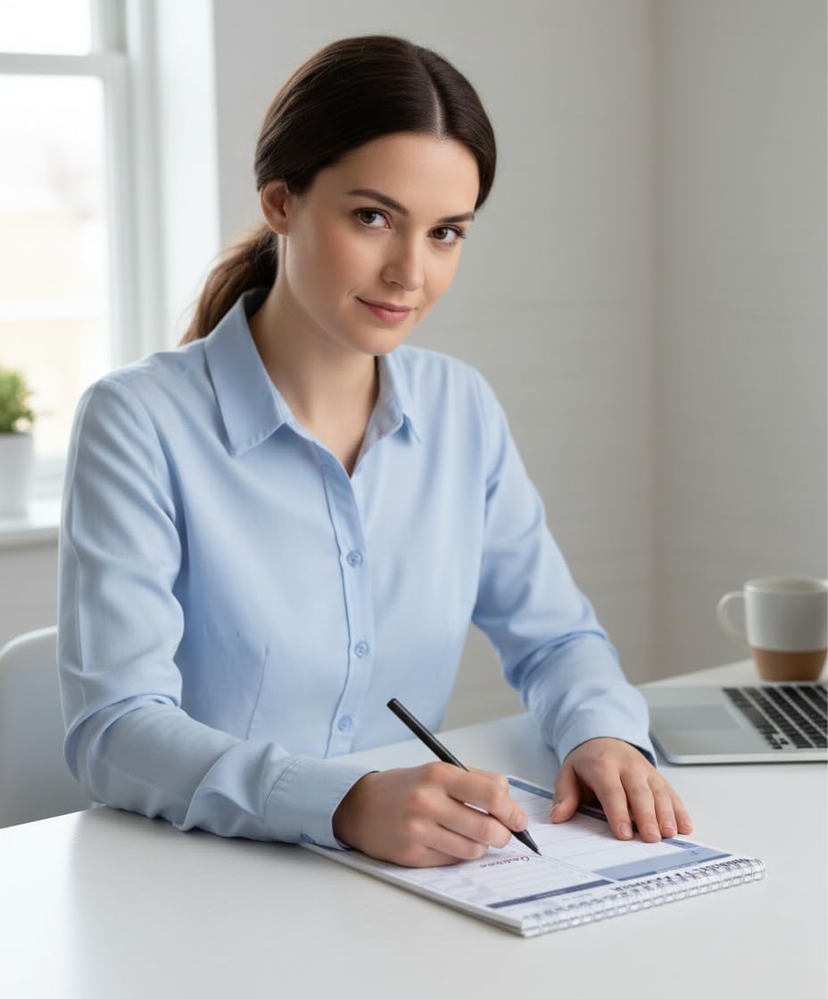 UCRAVO Weekly Planner Notepad Desk Pad with Monday to Sunday Schedule,Top Priorities Box,Weekly To Do List Checklist & Notes Section Undated Productivity Organizer Notebook for Office Desk Planning