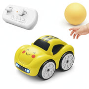 UCRAVO Magic Induction 2.4G RC Car for Kids with Rail Track Line Following Mode,Smart Sensor Patrol Toy Car,Remote Control Racing Vehicle & Auto Follow Path,Educational STEM Toy Gift for Boys & Girls