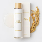 Rice Toner, Milky Toners for Glowing Skin, Rice Water Korean, Glow Essence with Niacinamide,Hydrating for Dry, Dull, Combination Skin,Vegan,Fragrance Free, Glass Skin (Fresh)