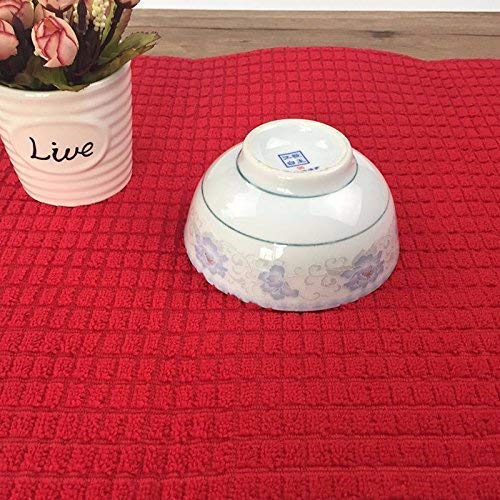 UCRAVO Microfiber Reversible Dish Drying Mat for Kitchen (Multicolor)…