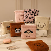 UCRAVO 1PCS Cute Mini Coin Pouch for Girls – Small Shrapnel Storage Bag for Earbuds, Jewelry, Keys, Cable, USB – Travel Purse Organizer Pouch for Women & Kids