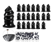 UCRAVO 20Pcs Tire Repair Nails, Car Vacuum Tire Repair Rubber Nails Kit, Self-Service Tire Repair Nail, Quick Puncture Repair Tools, Suitable for car, Motorcycle, ATV, Truck, Tire Puncture Repair