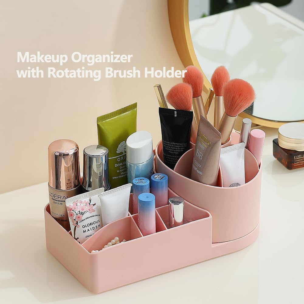 UCRAVO Black Round Mesh Pen Stand, Pencil Holder, Pen Organizer for Desk, Pen Cups, Stationary Storage Stand, Makeup Brush Holders, Pen, Pencil Holder for Office Home and Study Table