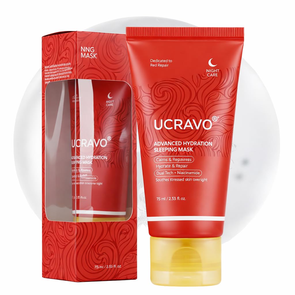 UCRAVO Collagen Overnight Wrapping Peel Off Facial Mask Pack | Hydrolyzed Collagen for Elasticity, Hydration & Glowing Skin | Reduces Sagging, Dullness | Advanced Korean Skin Care Anti-Aging