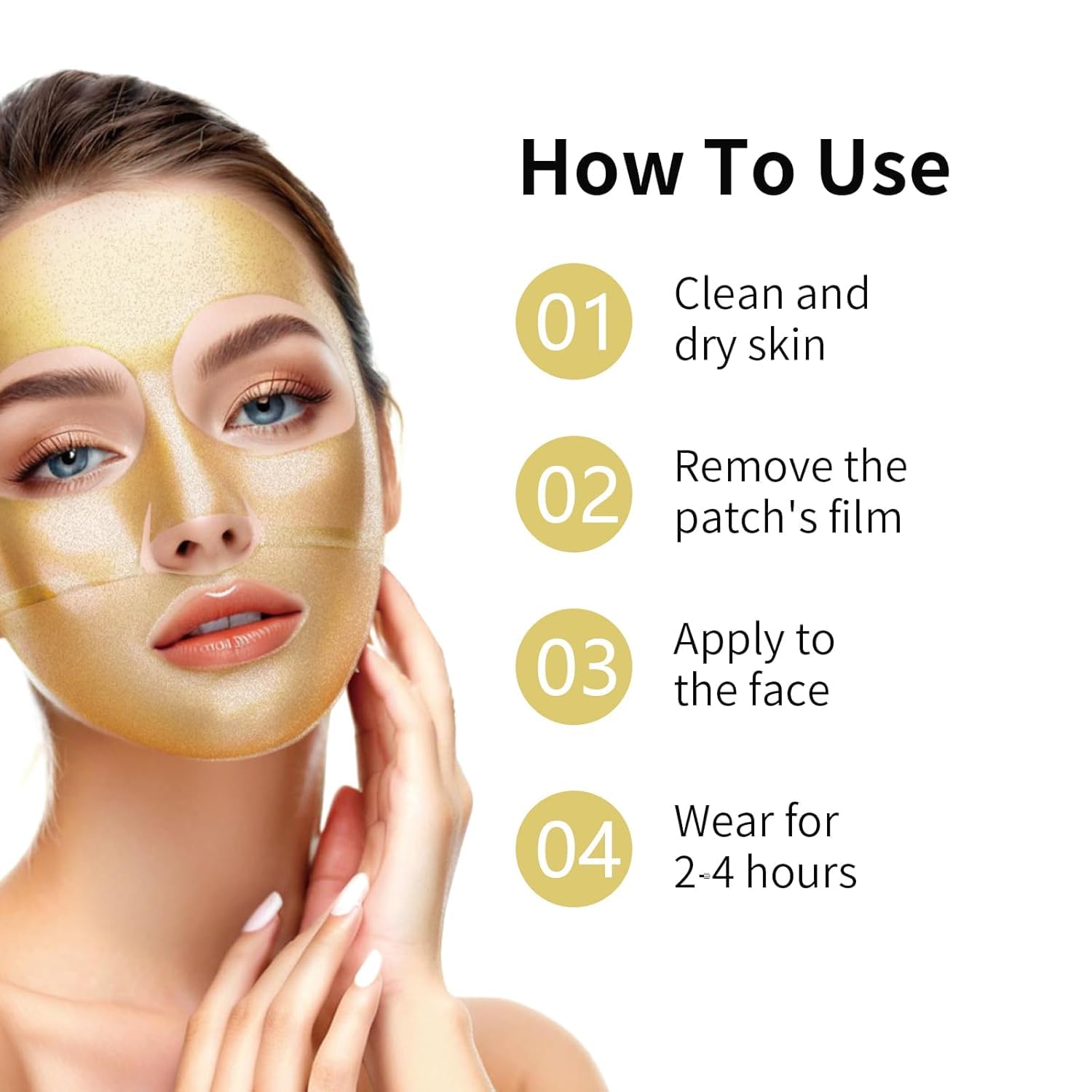 UCRAVO Retinol Gold Face Mask Sheet Deep Hydration Anti Aging Facial Mask for Women & Men Firming Wrinkle Repair,Brightening Skin Tone, Moisturizing Gold Treatment Mask for Glowing Radiant Skin Care