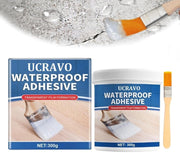 UCRAVO Wall Sealant Anti Leakage Glue Waterproof Adhesive Roof Water Leakages Stops Glue for Wall, Transparent Crack Seal Protection Outdoor Bathroom Tile Window Roof