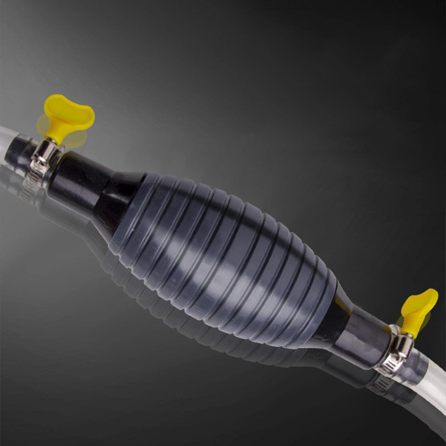 UCRAVO Multifunction Liquid Sucker Pump, Manual Fuel Transfer Pump Gasoline Siphone Hose, Portable Siphon Pump For Gasoline Diesel And Other Liquid Water