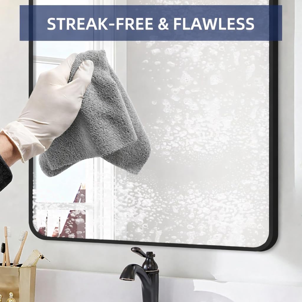 NESTVORA Microfiber Cleaning Cloth Roll – 50 Sheets Tear-Away Reusable Cloths, Ultra Absorbent Multipurpose Cleaning Towels, 5000 Times Washable Lint-Free Cloth for Kitchen, Car, & Home Cleaning