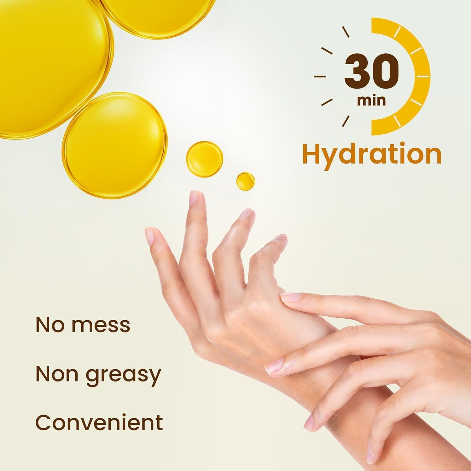 UCRAVO Coconut Oil Hand Mask Gloves - 2 Pair Deep Hydration & Moisture for Dry Hands Nails & Cuticles | Softening Spa Glove Treatment for Even Skin Tone | Lasting Care Moisturizing Hand Repair Mask