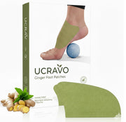 UCRAVO Herbal Foot Patch for Pain Relief, Detox & Relaxation Therapy Foots Care Patch,Plant-Based Botanical Formula for Tired Feet,Heel Pressure,Sole Comfort,Overnight Foot Wellness Support – 10 Pcs