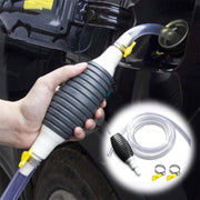 UCRAVO Multifunction Liquid Sucker Pump, Manual Fuel Transfer Pump Gasoline Siphone Hose, Portable Siphon Pump For Gasoline Diesel And Other Liquid Water