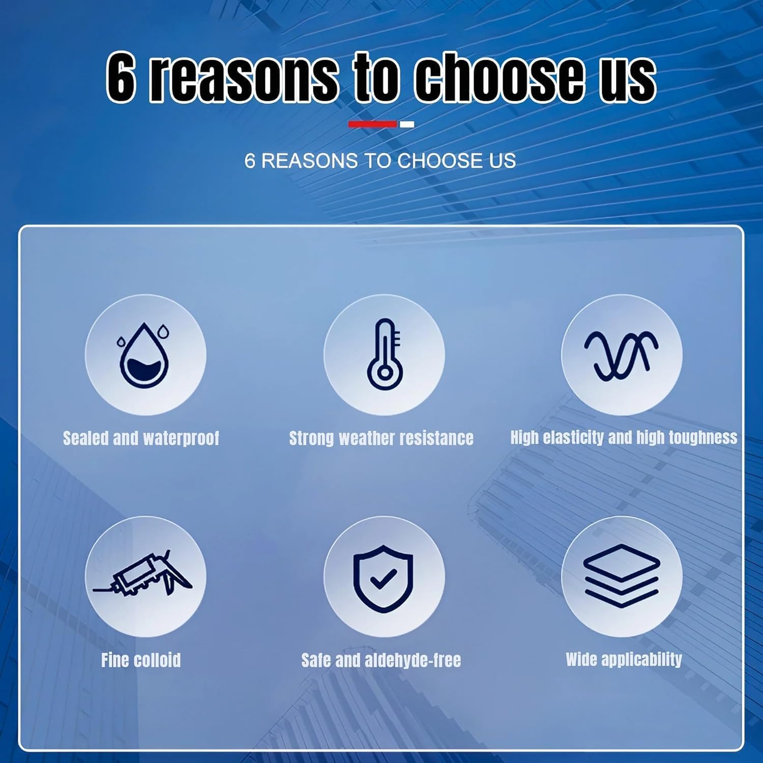 UCRAVO Heavy Duty Waterproof Silicone Sealant for Roof Leakage (750g) - Fast Drying Clear Adhesive for Wall Cracks, Water Tank, Pipe Joint & Bathroom Sealing - Instant Leak Repair Solution