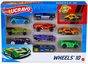 UCRAVO Toy Car Set for Kids (10 PCS) Die-Cast Mini Cars Pack Pull Back Action Vehicles, Racing Cars Toys for Boys & Girls Miniature Car Collection for Gift, Birthday Return Gift, Educational Play Set