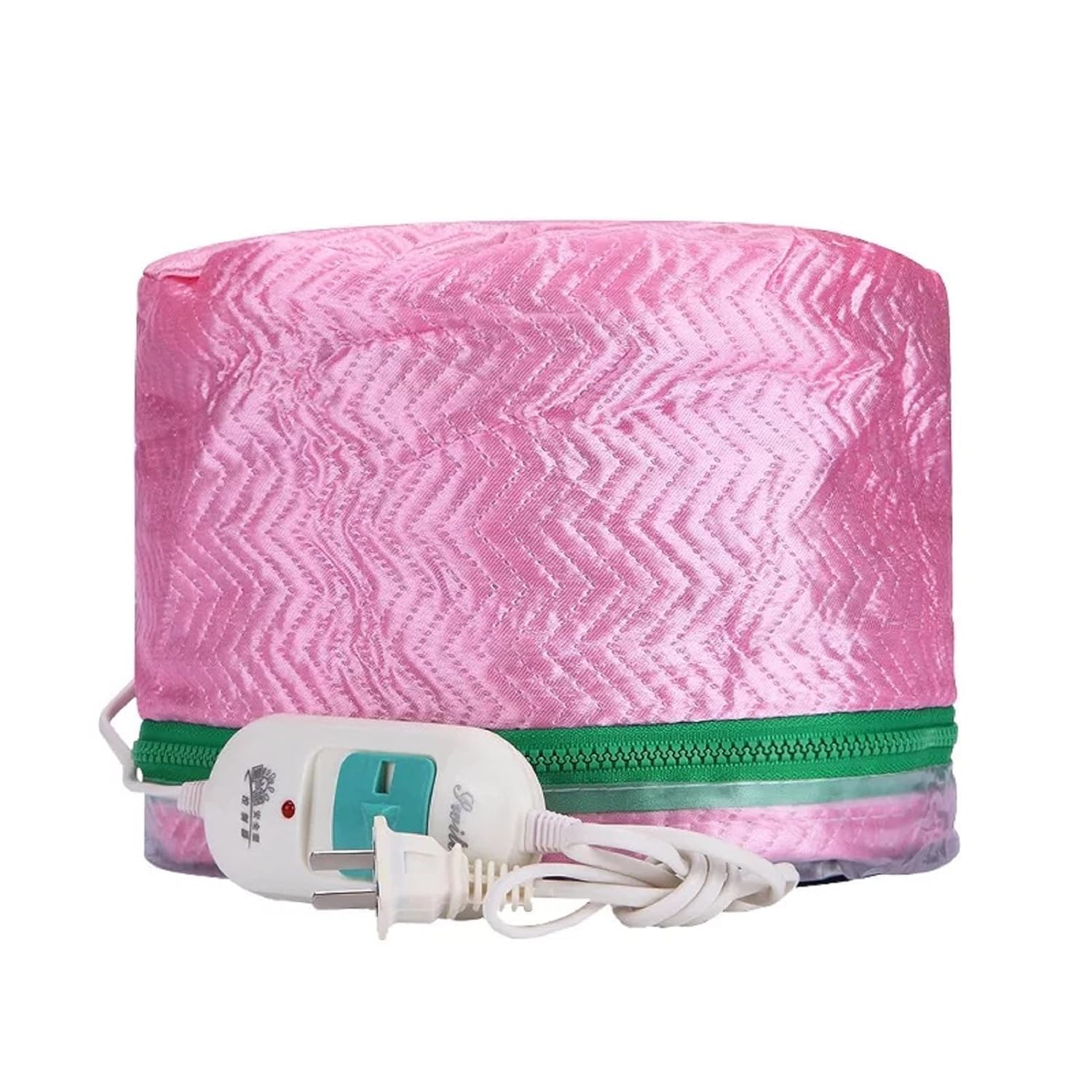 UCRAVO Hair Spa Cap for Deep Conditioning, Pink Thermal Steamer Head Cap for Hair Treatment at Home, Adjustable Heat Hair Mask Cap for Dry Damaged Hair, Frizz Repair & Hair Care Steaming