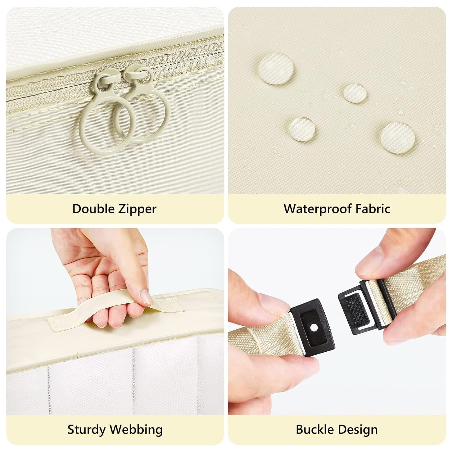 Ucravo Packing Cubes for Suitcases,7 Pcs Travel Luggage Organiser Bags,waterproof Packing Cubes for Backpack Suitcase,travel Essentials Bag Compression Storage Bags,travelling Accessories(grey)