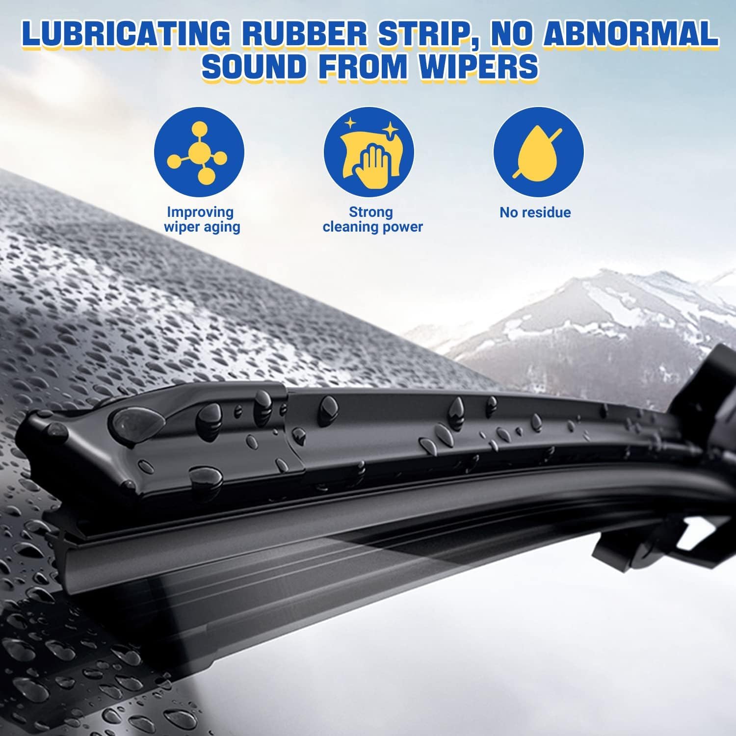 UCRAVO 30 Pcs Screenwash Tablets, Screen Wash Tablets, Screenwash, Screen Wash for Cars, Car Screenwash, Windscreen Washer Tablets, Concentrated Solid Tablets, Wiper Cleaning Tablets for Car Window