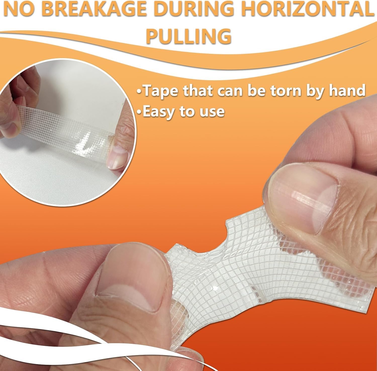 UCRAVO Gen.2 Extra Heavy Duty Double Sided Grid Grip Tape 3 Meter Reusable Multipurpose Adhesive Strip |Transparent, Removable, Washable, Traceless Wall Mounting Tape Strong Sticky Silicone Grip Tape