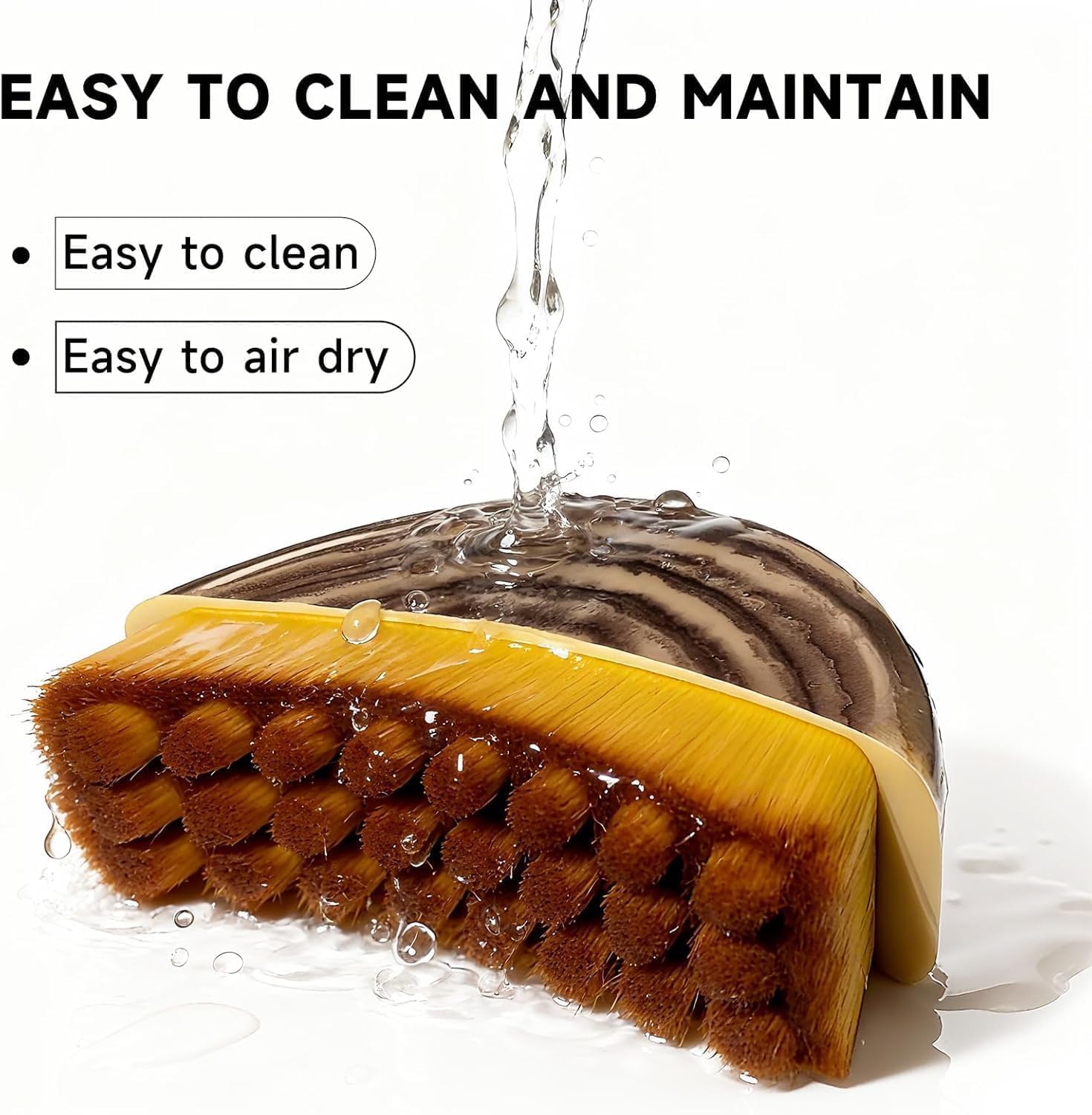 UCRAVO Facial Contour Brush – Professional Face Sculpting Makeup Brush with Dense Curved Bristles, Precision Jawline Cheekbone Contouring Tool for Cream Liquid Powder Foundation, Bronzer & Blush