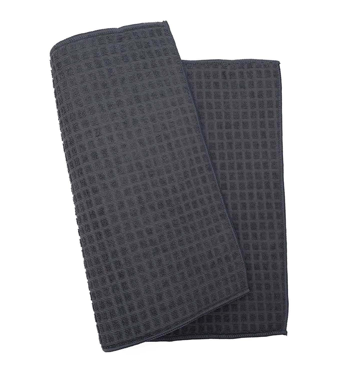 UCRAVO Microfiber Reversible Dish Drying Mat for Kitchen (Multicolor)…