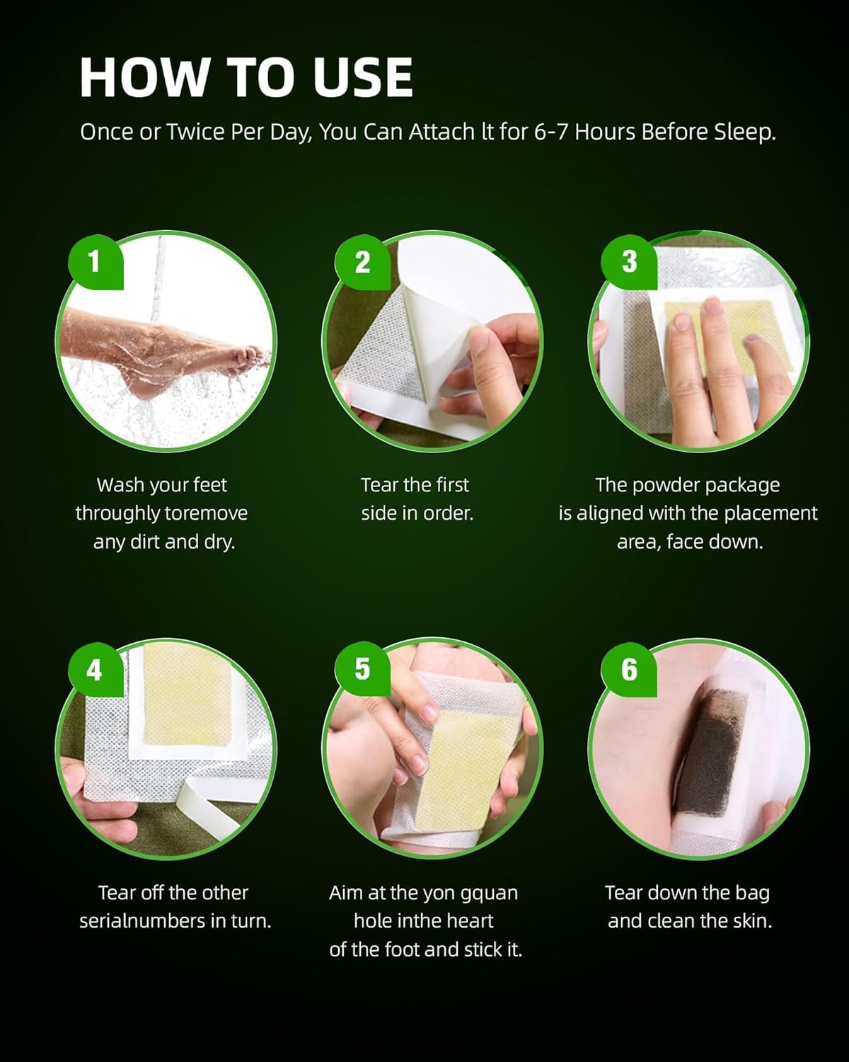 UCRAVO Foot Pads 20 Pcs Natural Detox Patches for Foot Pain & Sleep Support Herbal Foot Pads Adhesive Detox Patches for Swelling,Fatigue,Toxin Removal Stress Relief,Pain-Free Cleansing & Better Sleep