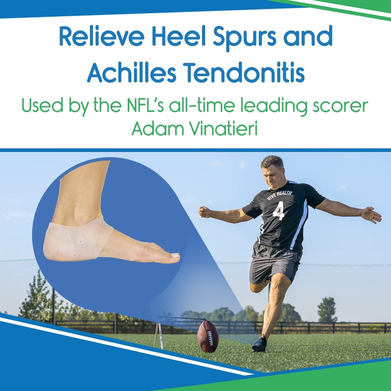 UCRAVO Silicone Heel Protectors, 1 Pair Gel Heel Cushions for Dry Cracked Heels, Plantar Fasciitis & Pain Relief, Breathable Reusable Moisturizing Heel Sleeves for Men & Women for Foot Care