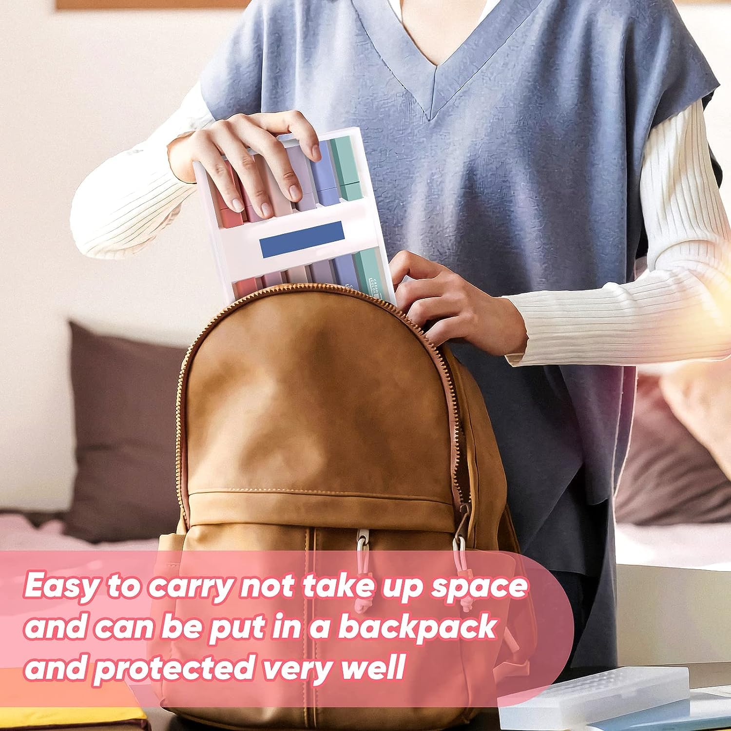 UCRAVO Aesthetic Cute Highlighters Bible Highlighters and Pens No Bleed, highlighter pen, Mild Soft Chisel Tip Pastel Highlighter Marker Pens for Journaling Note Taking School Stationary Supplies…