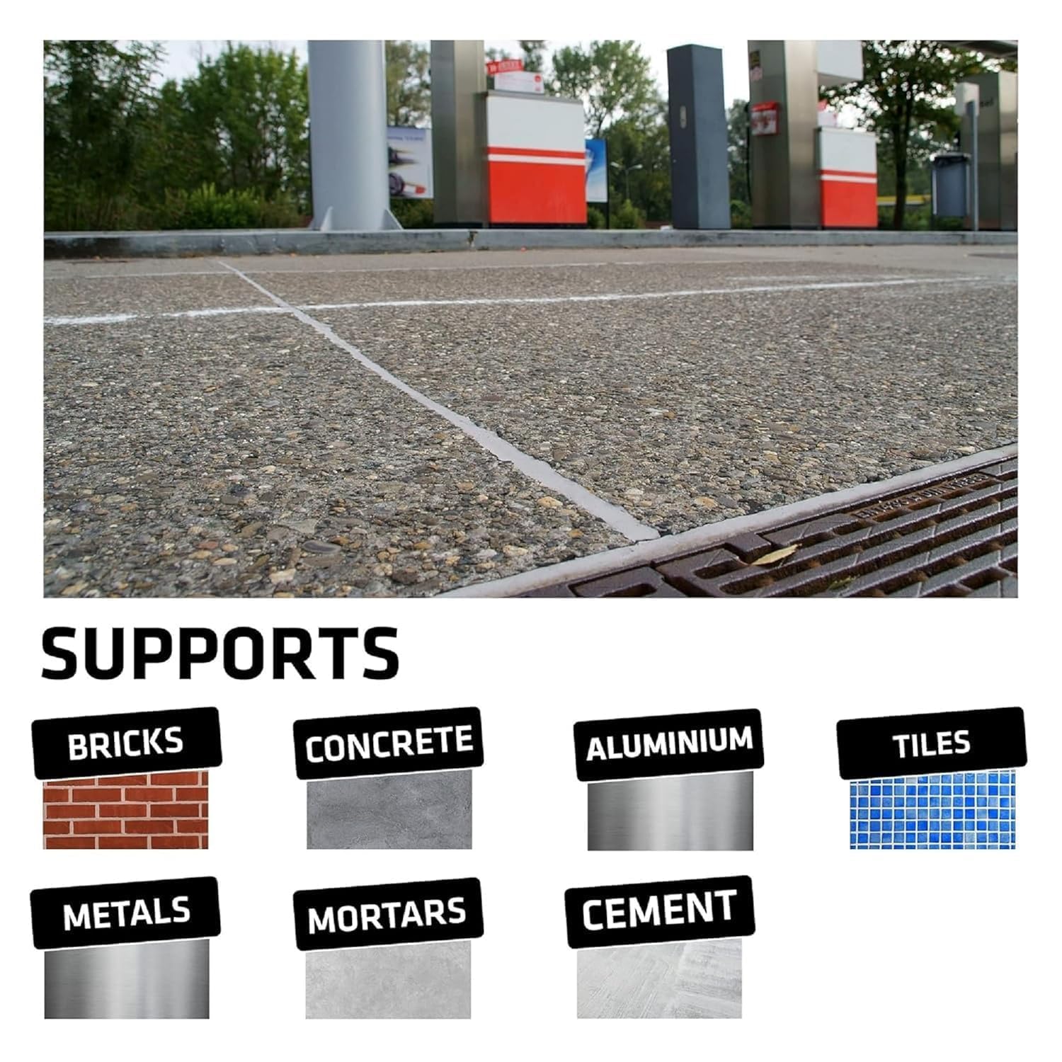 UCRAVO Heavy Duty Waterproof Silicone Sealant for Roof Leakage (750g) - Fast Drying Clear Adhesive for Wall Cracks, Water Tank, Pipe Joint & Bathroom Sealing - Instant Leak Repair Solution