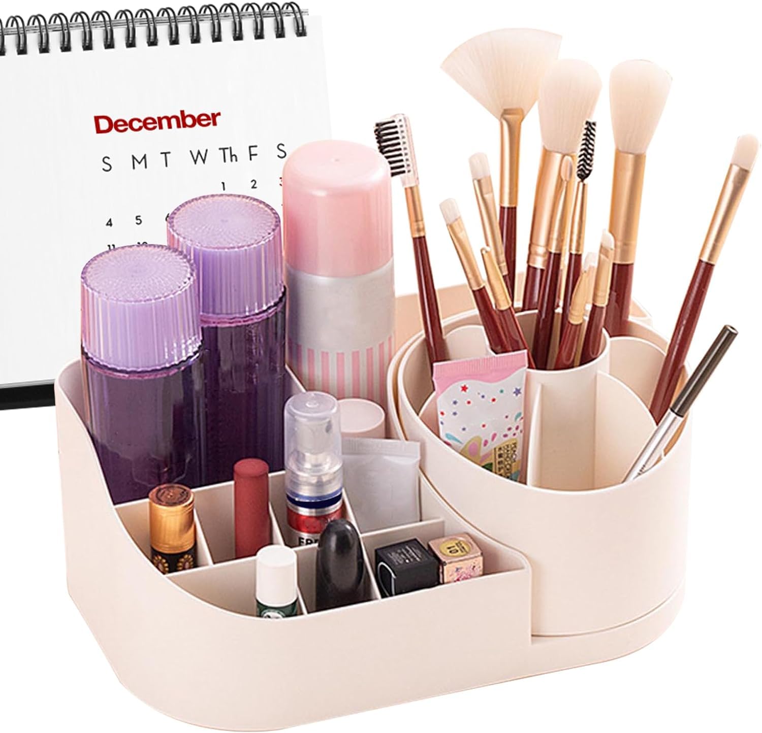 UCRAVO Black Round Mesh Pen Stand, Pencil Holder, Pen Organizer for Desk, Pen Cups, Stationary Storage Stand, Makeup Brush Holders, Pen, Pencil Holder for Office Home and Study Table