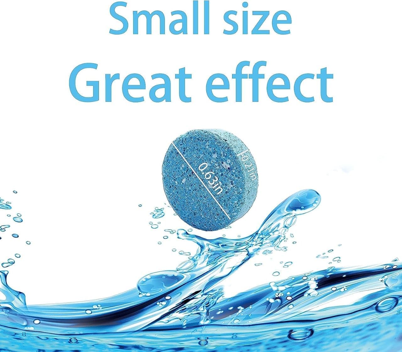 UCRAVO 30 Pcs Screenwash Tablets, Screen Wash Tablets, Screenwash, Screen Wash for Cars, Car Screenwash, Windscreen Washer Tablets, Concentrated Solid Tablets, Wiper Cleaning Tablets for Car Window