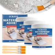 UCRAVO 3Pcs Wall Sealant Anti-Leakage Glue Waterproof Adhesive for Roof Water Stops - Transparent Crack Seal Protection for Outdoor Bathroom Tile Window