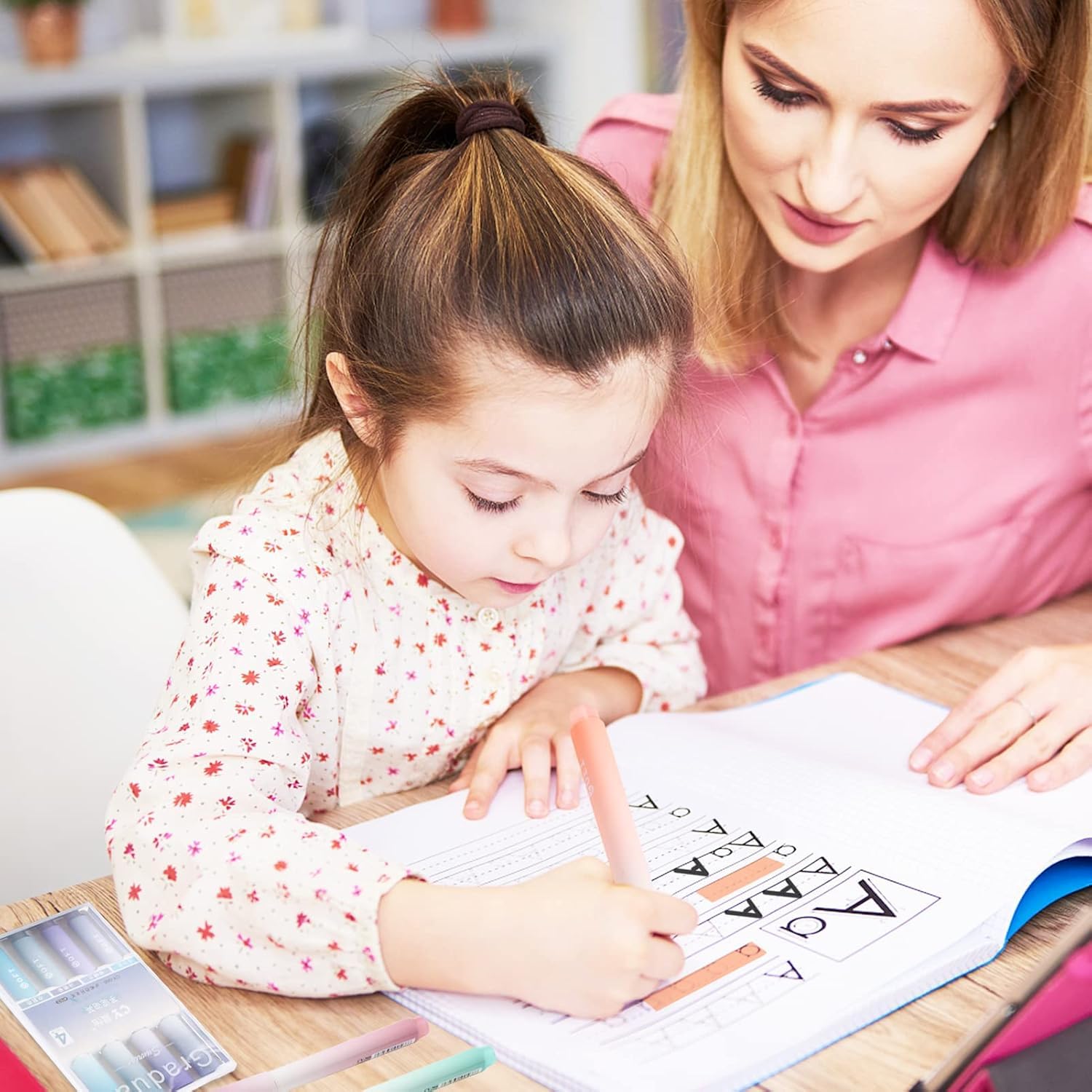 UCRAVO 12 Pack Asthetic Highlighters Colors, Bible Highlighters and Pens No Bleed, Dual Tip Pastel Highlighter Pens for School, Office, Note Taking, Journaling, Study Supplies, Smooth Writing Markers