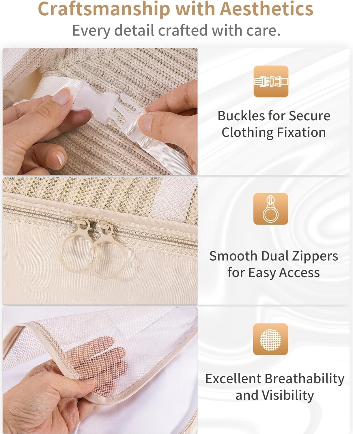 Ucravo Packing Cubes for Suitcases,7 Pcs Travel Luggage Organiser Bags,waterproof Packing Cubes for Backpack Suitcase,travel Essentials Bag Compression Storage Bags,travelling Accessories(grey)