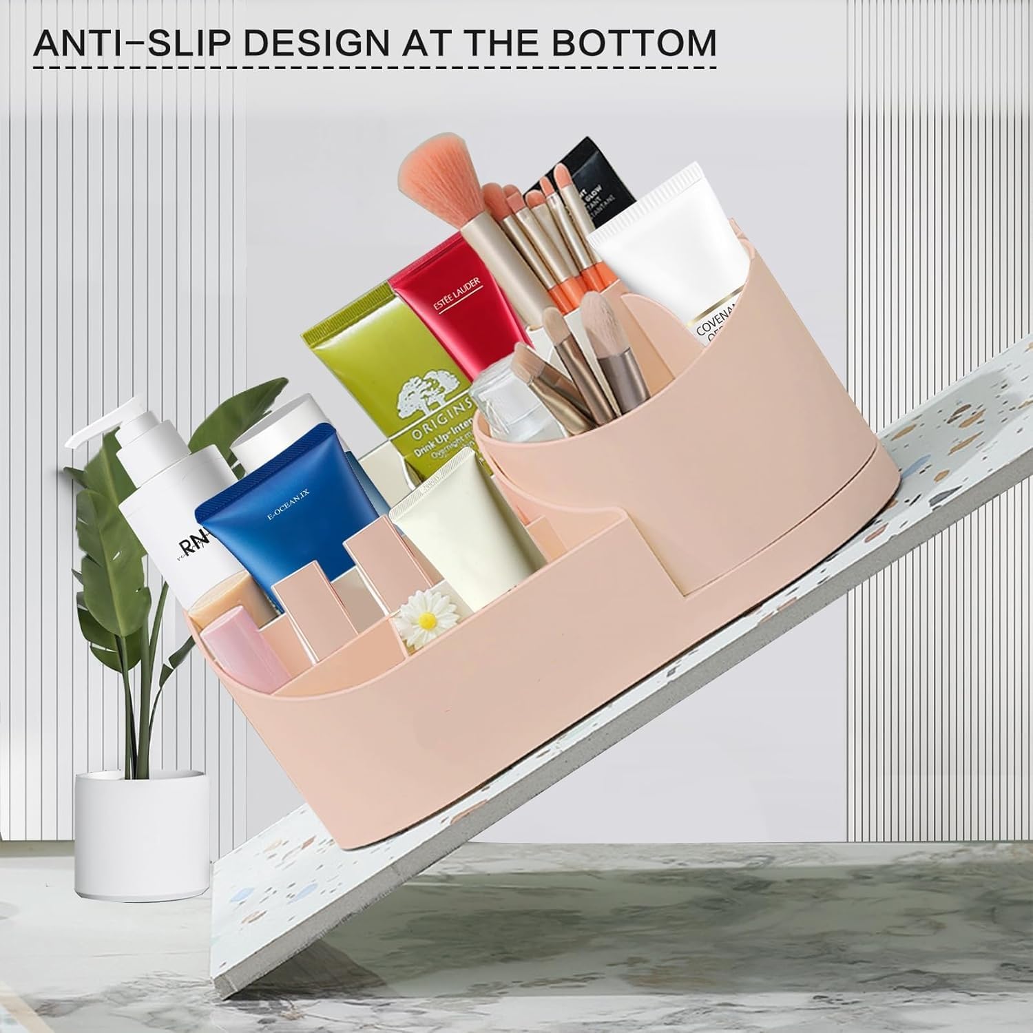 UCRAVO Black Round Mesh Pen Stand, Pencil Holder, Pen Organizer for Desk, Pen Cups, Stationary Storage Stand, Makeup Brush Holders, Pen, Pencil Holder for Office Home and Study Table