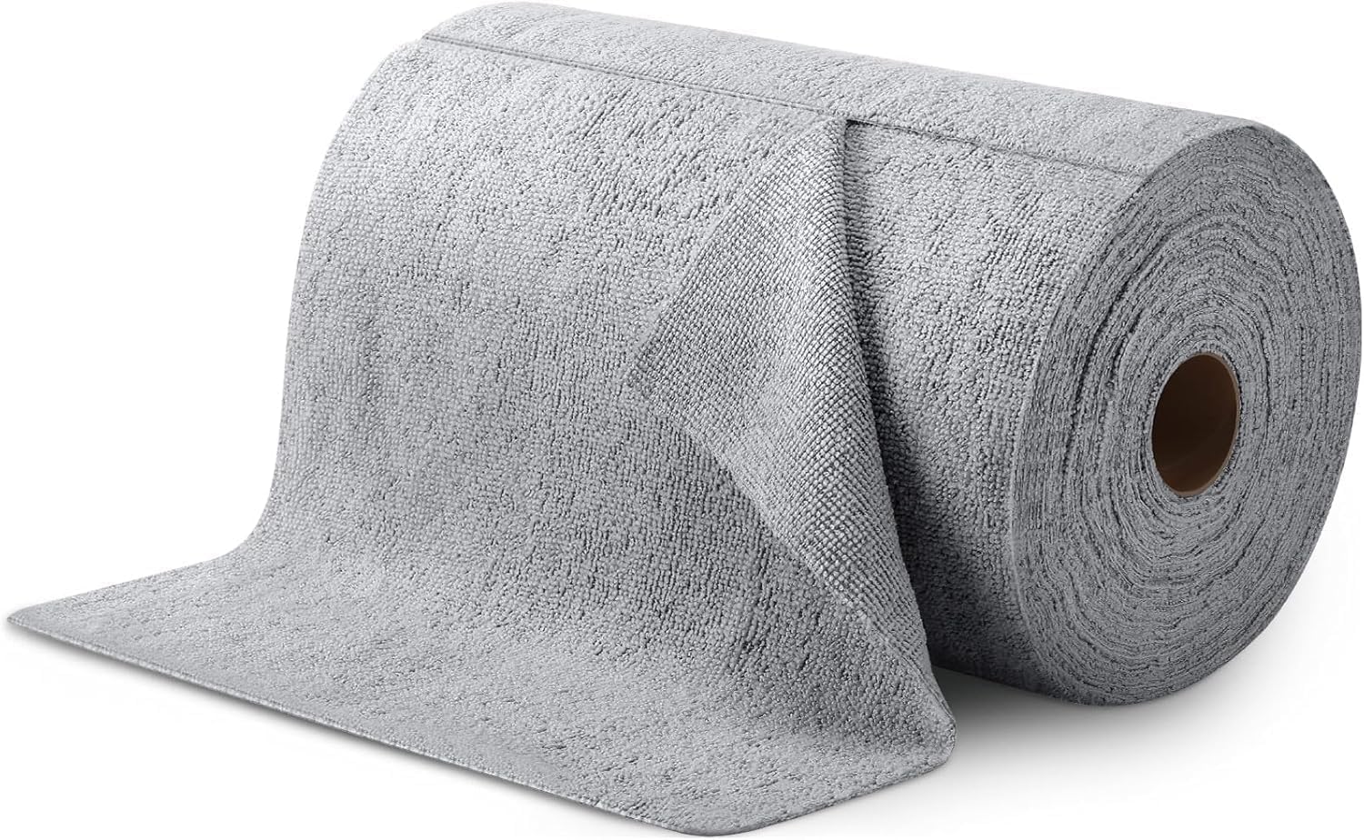 NESTVORA Microfiber Cleaning Cloth Roll – 50 Sheets Tear-Away Reusable Cloths, Ultra Absorbent Multipurpose Cleaning Towels, 5000 Times Washable Lint-Free Cloth for Kitchen, Car, & Home Cleaning