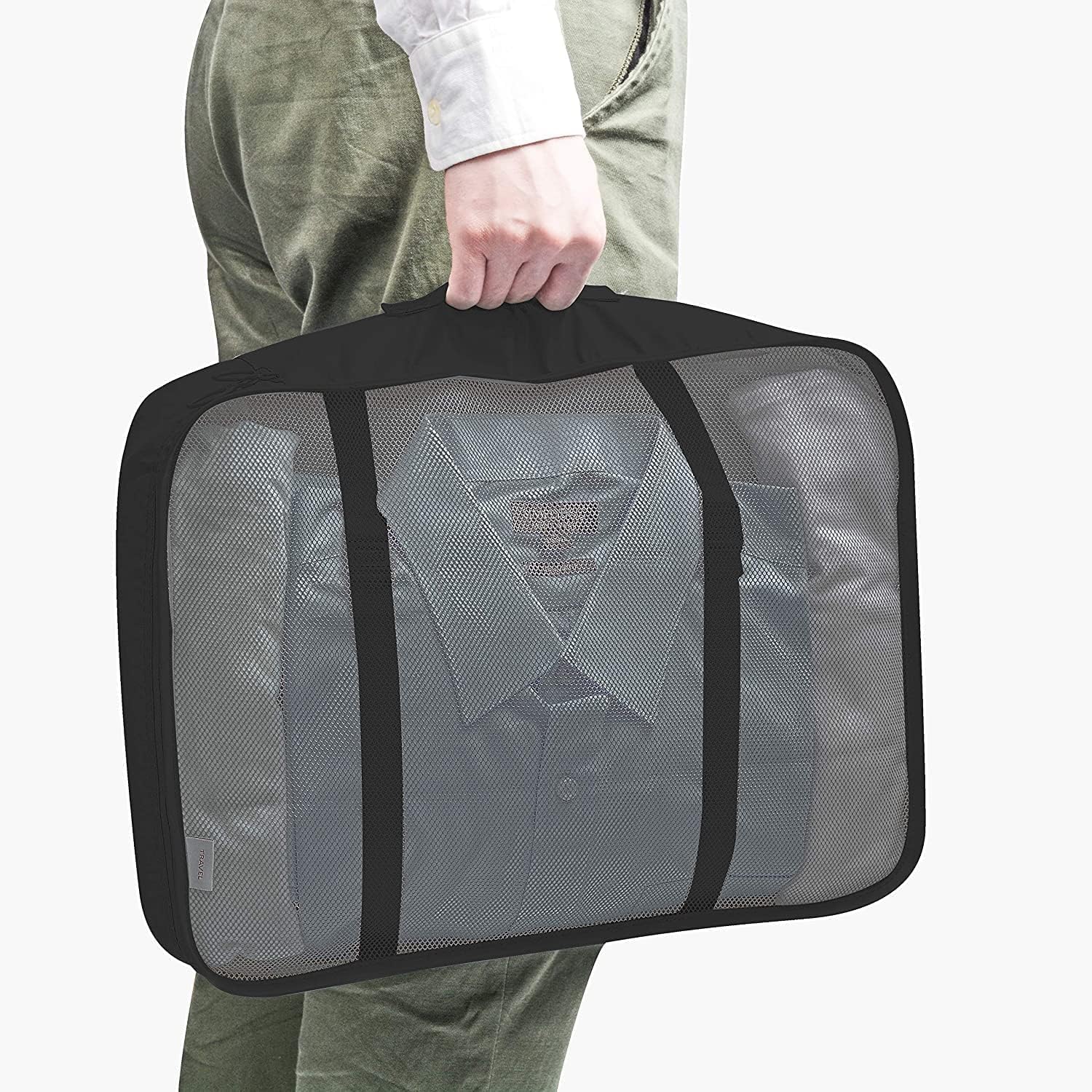 Ucravo Packing Cubes for Suitcases,7 Pcs Travel Luggage Organiser Bags,waterproof Packing Cubes for Backpack Suitcase,travel Essentials Bag Compression Storage Bags,travelling Accessories(grey)