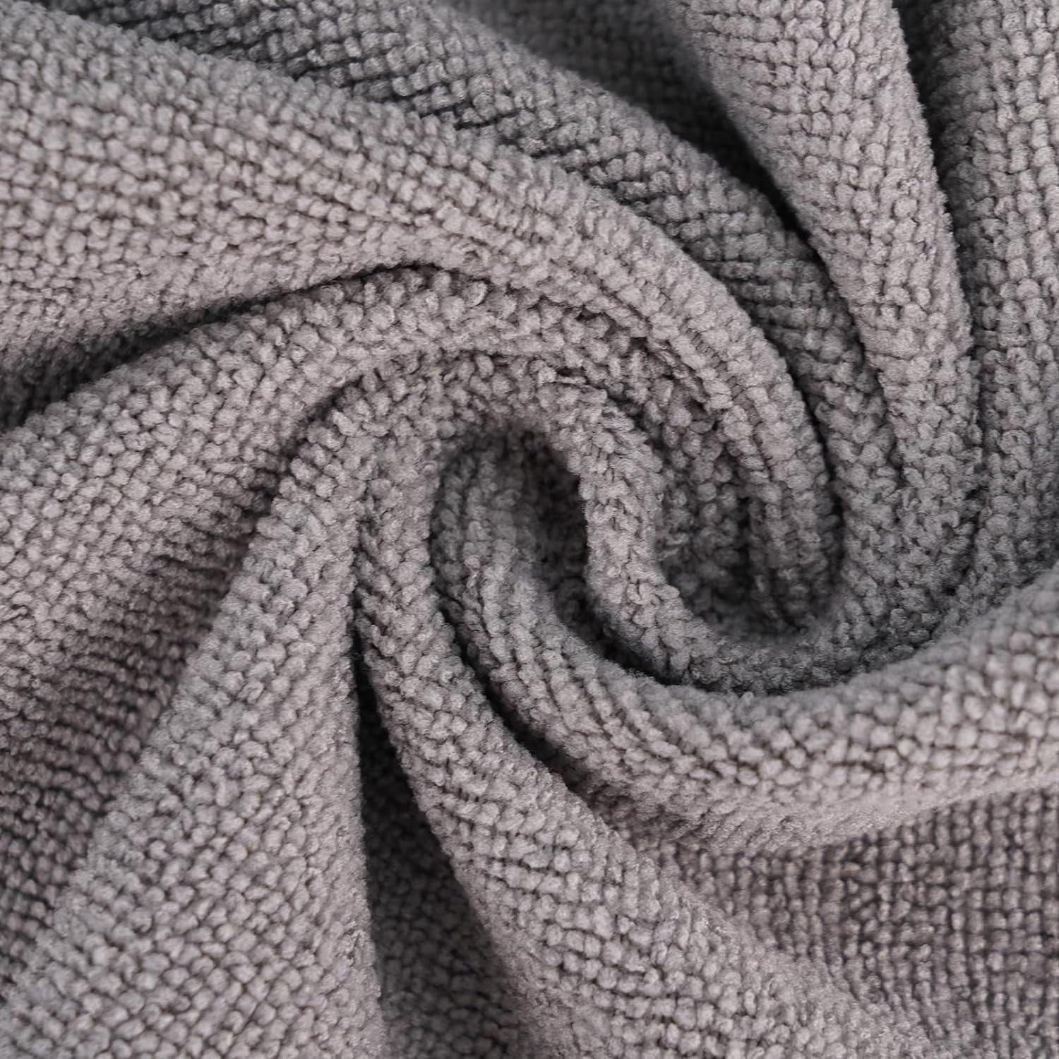 NESTVORA Microfiber Cleaning Cloth Roll – 50 Sheets Tear-Away Reusable Cloths, Ultra Absorbent Multipurpose Cleaning Towels, 5000 Times Washable Lint-Free Cloth for Kitchen, Car, & Home Cleaning