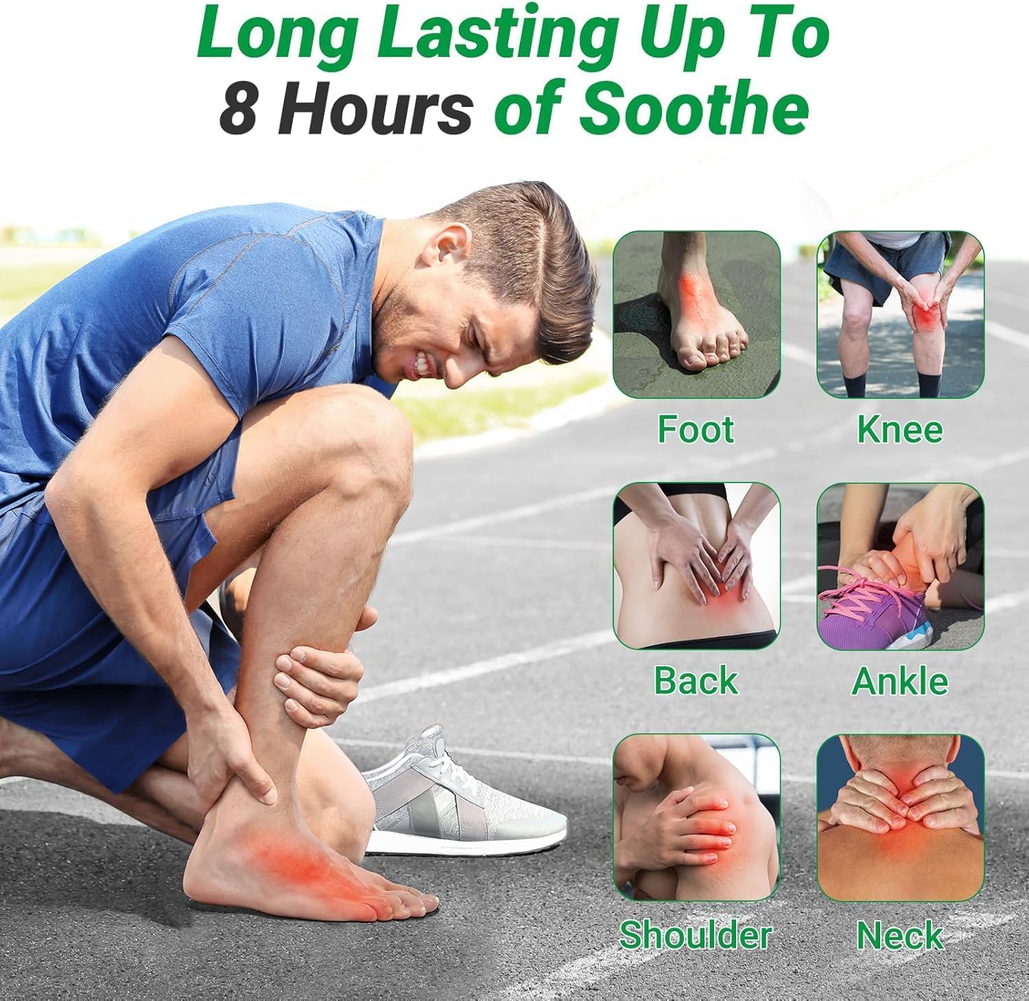 UCRAVO Herbal Foot Patch for Pain Relief, Detox & Relaxation Therapy Foots Care Patch,Plant-Based Botanical Formula for Tired Feet,Heel Pressure,Sole Comfort,Overnight Foot Wellness Support – 10 Pcs